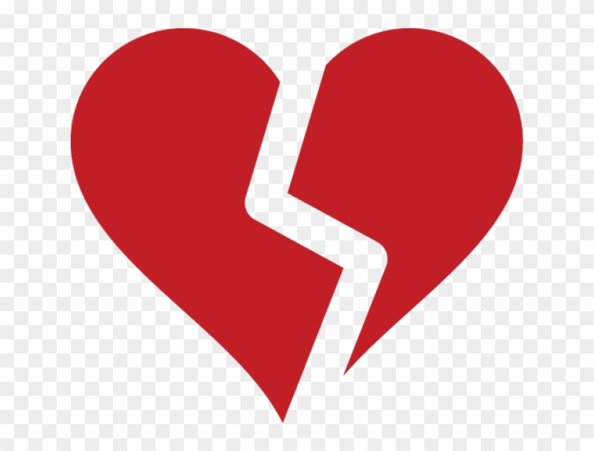 Broken Heart Symbol - Broken Heart Clipart Png Transparent Png