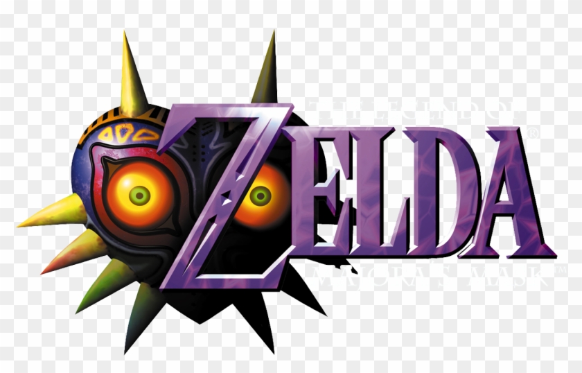 Img - Legend Of Zelda Majora's Mask Logo Clipart #511105