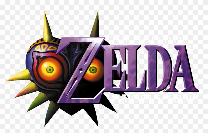 Img - Legend Of Zelda Majora's Mask Logo Clipart