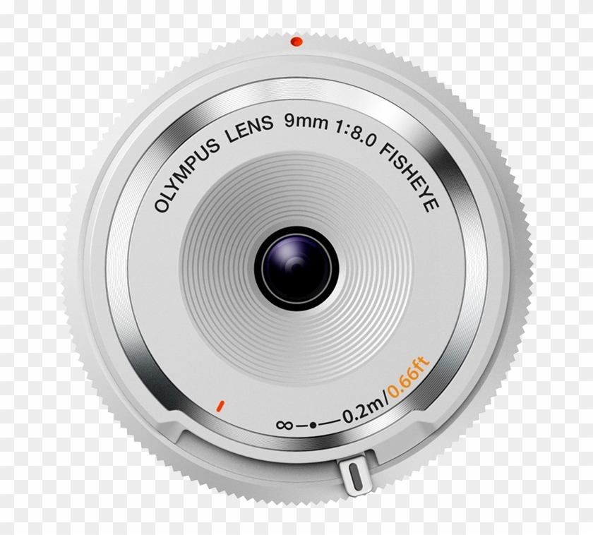 Olympus 9mm F8 Fisheye Body Cap Lens - Fisheye Olympus 9mm Vs 7 5 Clipart