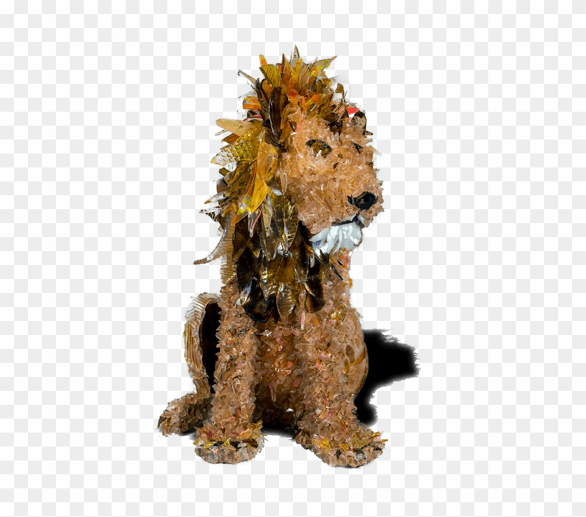 Spotlight Effect Tau Lion Broken Glass Sculpture - Tree Clipart #511195