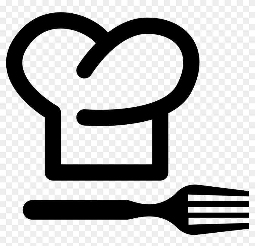 Fork Clipart Pink Chef Hat - Chef Png Icon Transparent Png