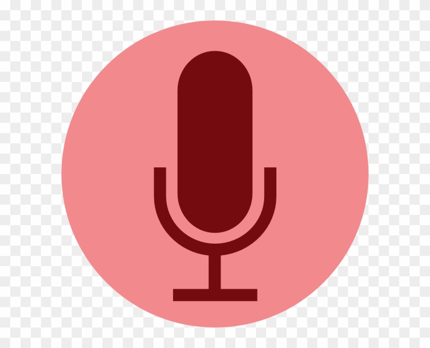 Record Button Microphone Svg Clip Arts 600 X 600 Px - Png Download #511803