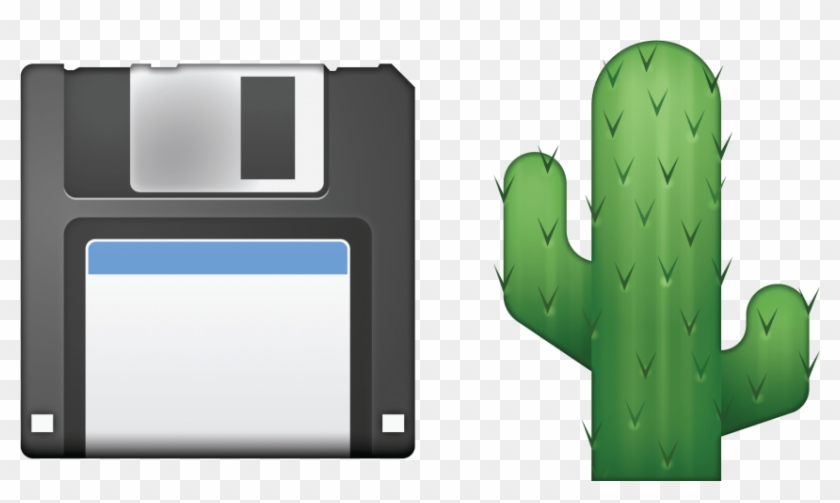 Free Png Download Emoji Cactus Png Images Background - Floppy Disk Emoji Png Clipart
