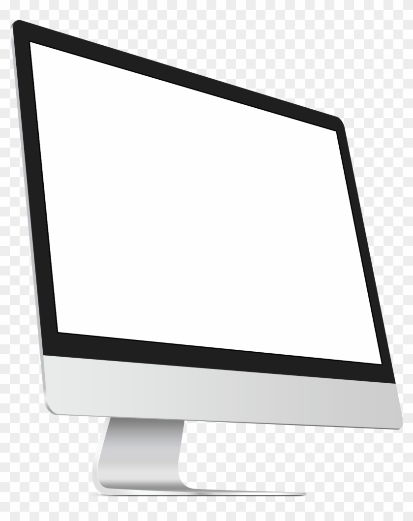 Mockup Imac Png - Led-backlit Lcd Display Clipart