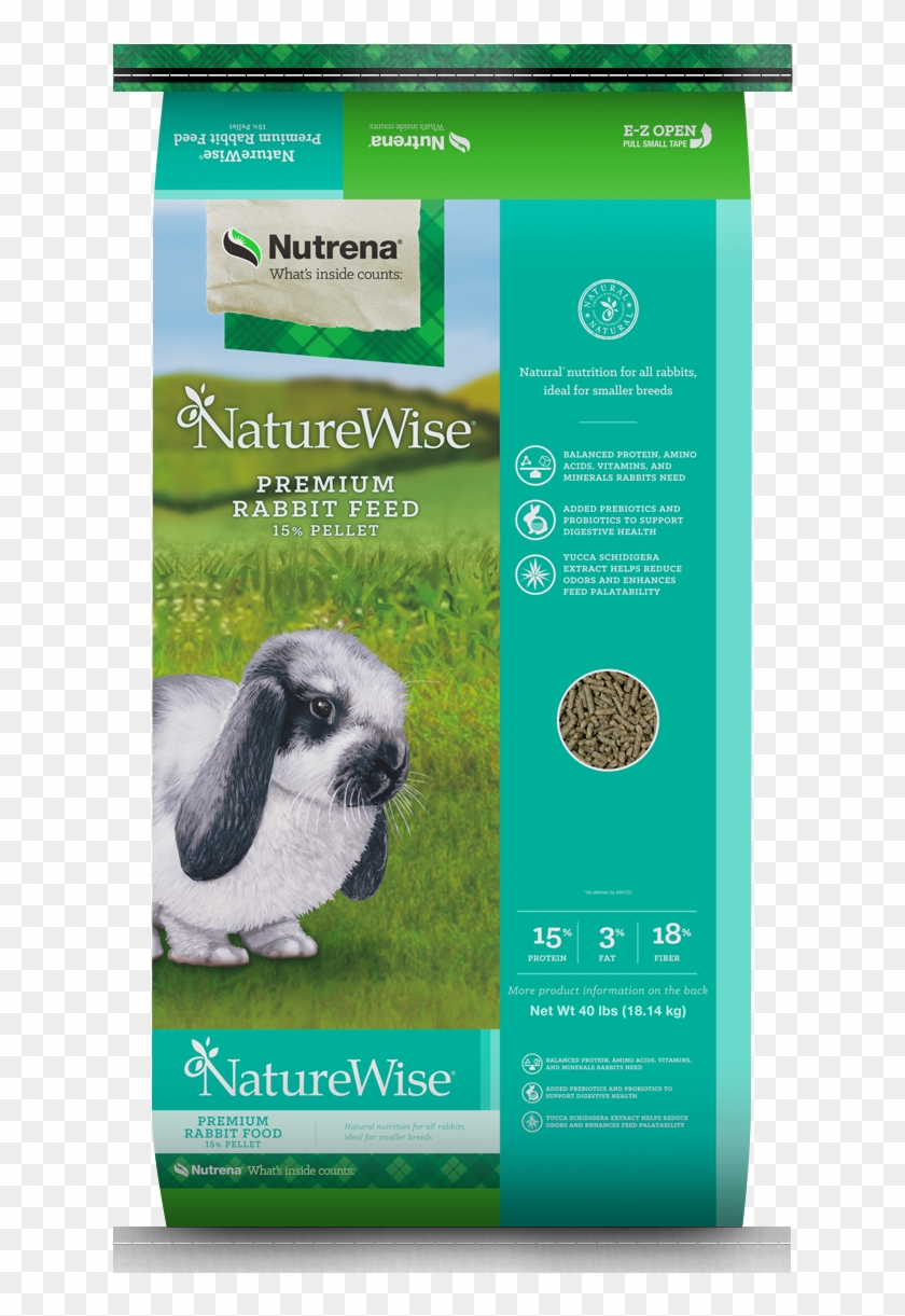 Naturewise 18% Performance Rabbit Feed - Gestation Feeds For Pigs Clipart #512677