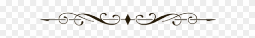 Decorative Line Black Clipart Underline - Calligraphy - Png Download