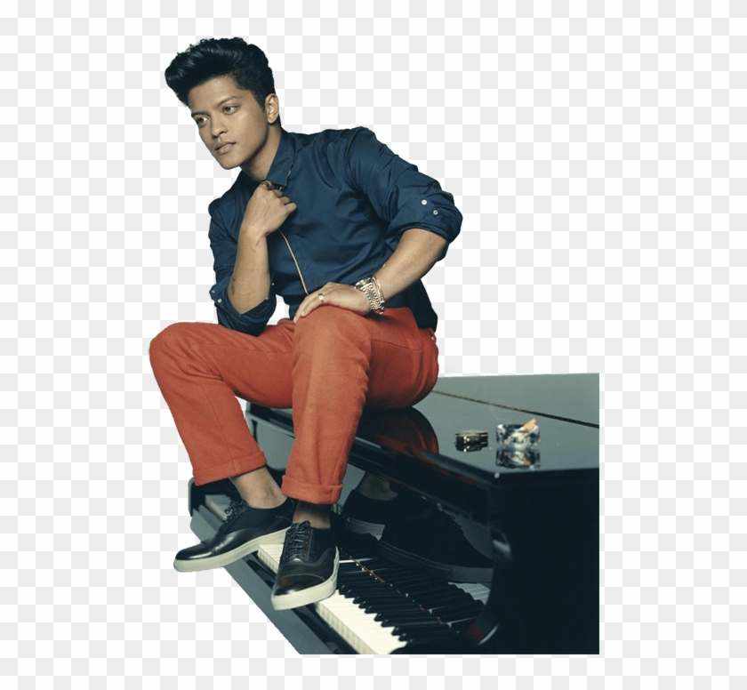 Piano Bruno Mars - Bruno Mars Body Photoshoot Clipart #512753