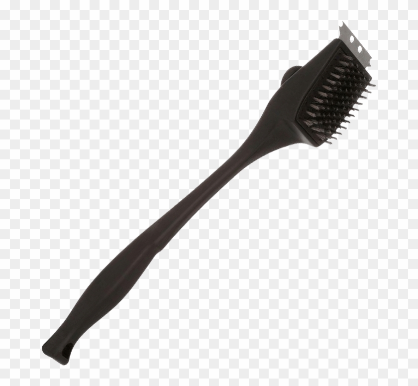 Grill Brush With Replaceable Head - Brush Clipart