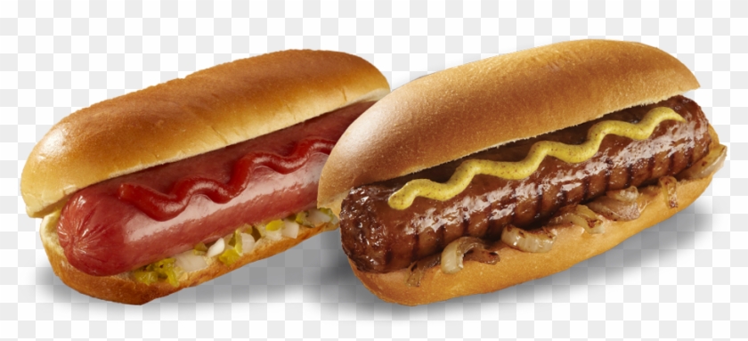 Beef Hot Dogs Are Here Thorntons Is Taking Roller Grill - Sandwich Hot Dog Png Clipart