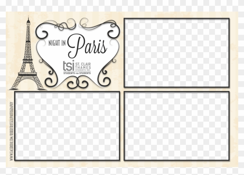 Nightinparis Template Overlay - Motif Clipart
