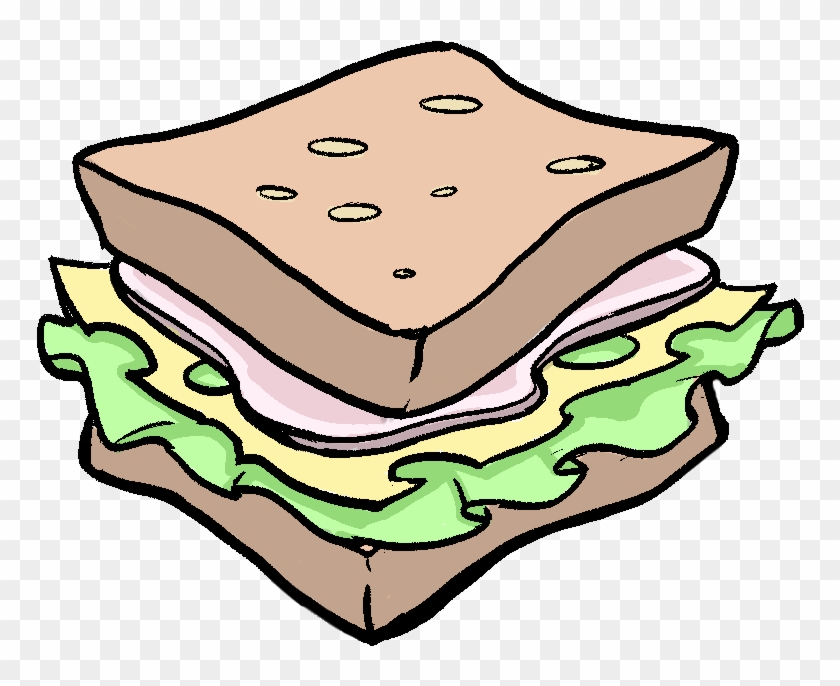 Sandwich - Fast Food Clipart #513151