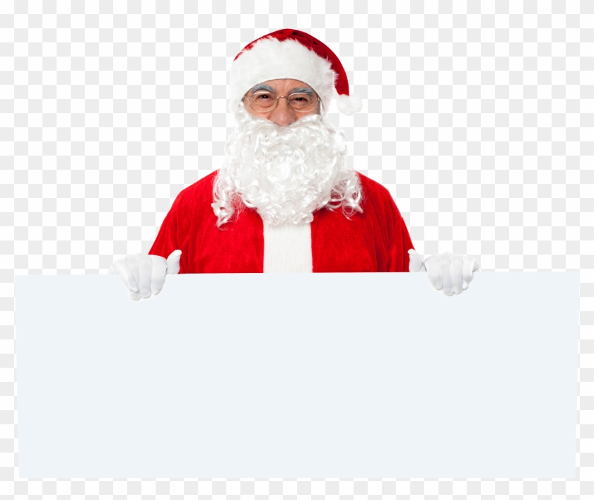 Santa Claus Banner Png Clipart