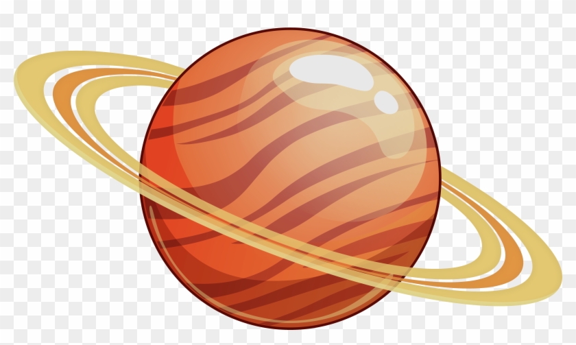 Saturn Png Clip Art - Saturn Png Transparent Clipart #513713