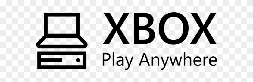 Xbox Play Anywhere Logo Clipart #514290