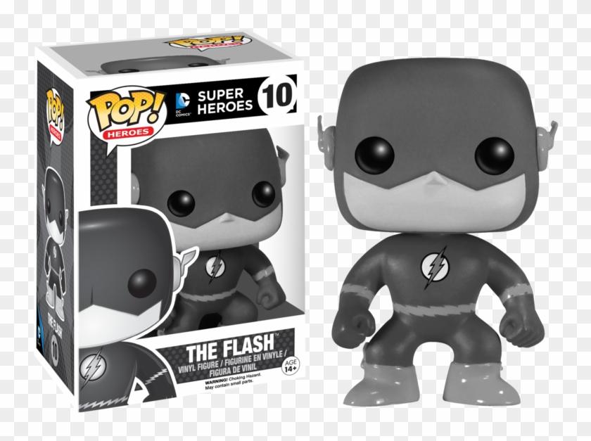 Black & White Flash Pop Vinyl Figure - Flash Funko Pops Clipart