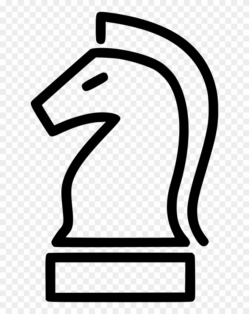 Png File Svg - White Horse Chess Piece Clipart