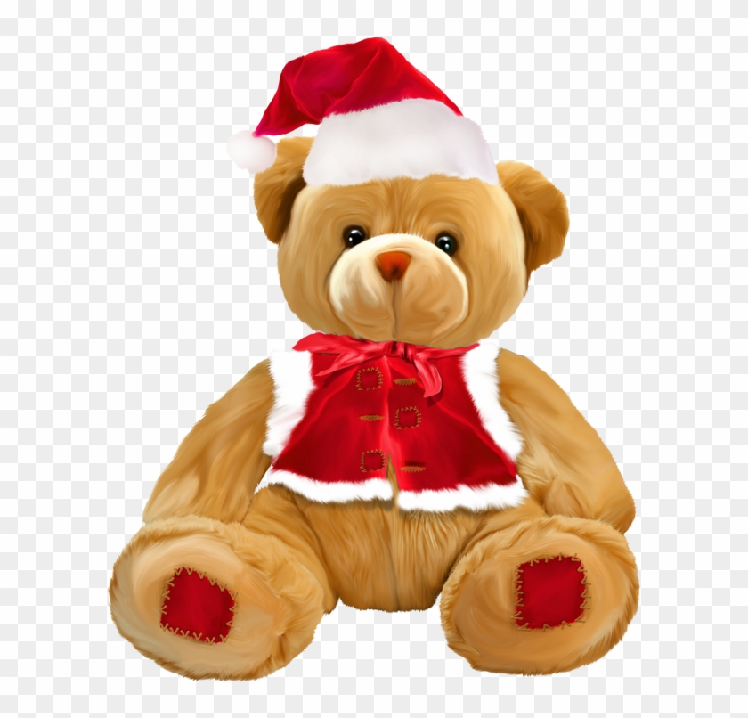 Christmas Teddy Bear Png Clipart - Teddy Bear Png Images Hd Transparent Png