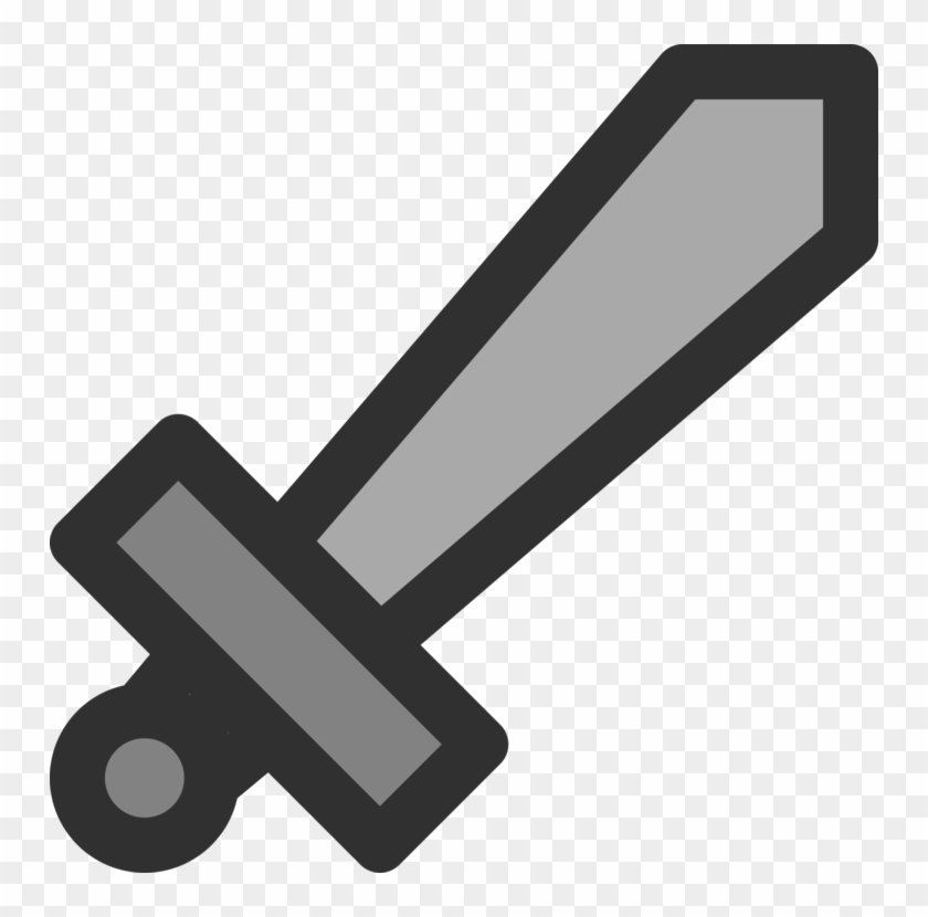 Knightly Sword Classification Of Swords Katana Computer - Clipart Sword - Png Download #514562