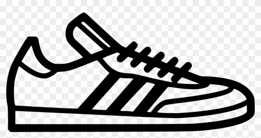 Adidas Clipart Pdf - Adidas Shoes Icon Png Transparent Png #514816