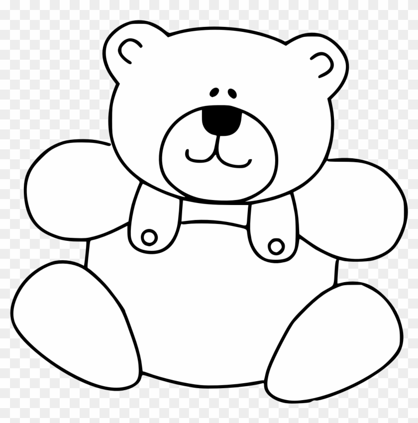 Stuffed Bear Pictures - Teddy Bear Black Background Clipart #514993
