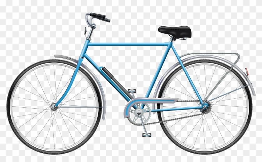Blue Bicycle Png Clip Art - Bike Clip Art Png Transparent Png #515019