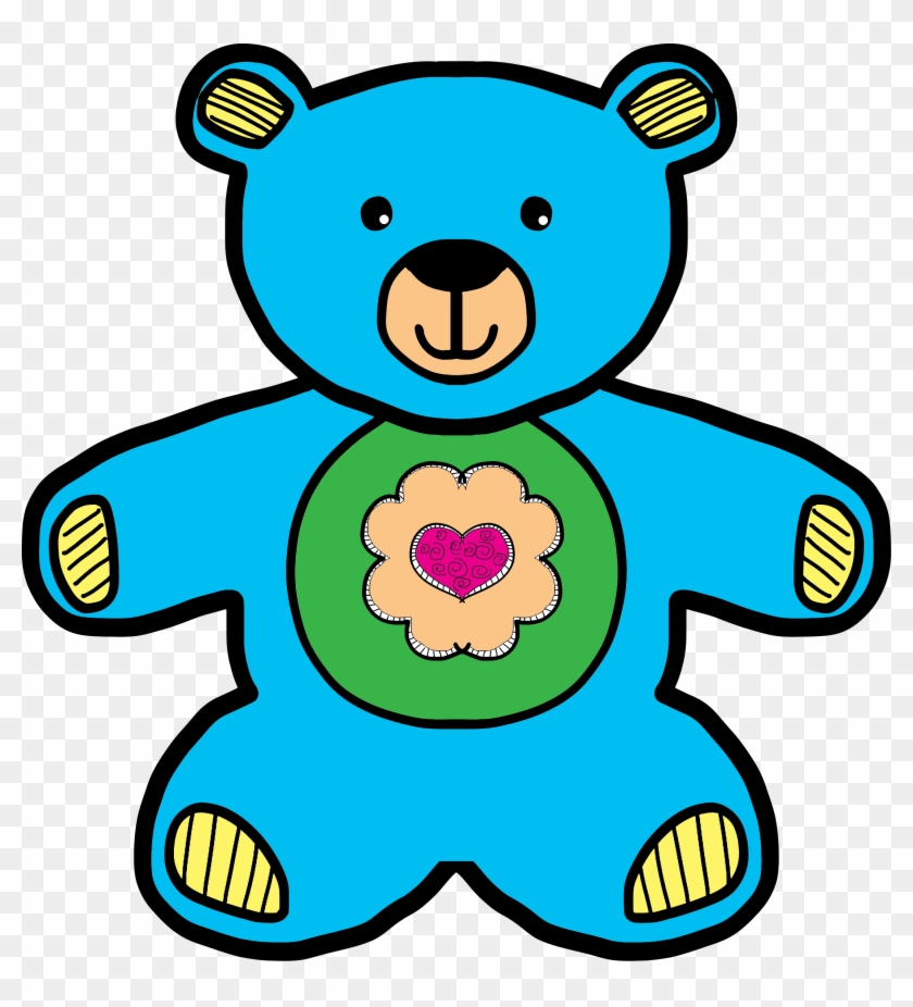 This Free Icons Png Design Of Blue Teddy Bear Clipart