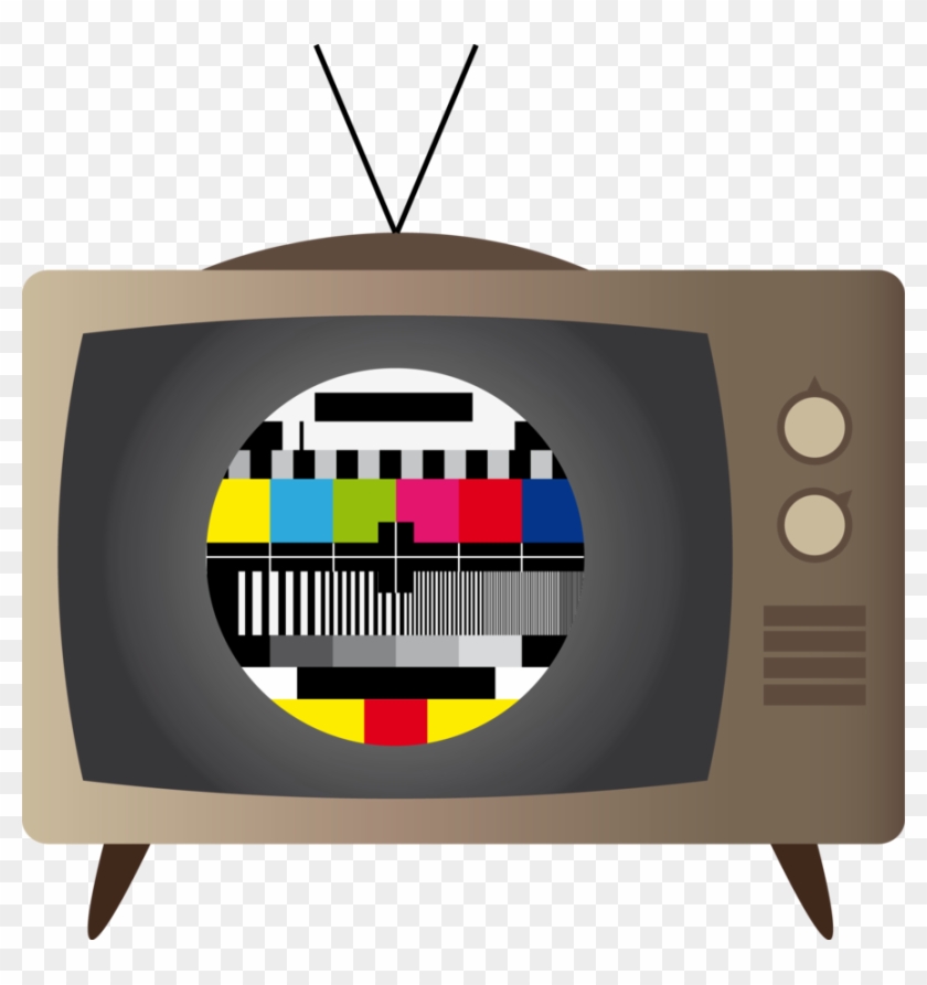 Tv Clipart Old School Tv - Cartoon Old School Tv - Png Download