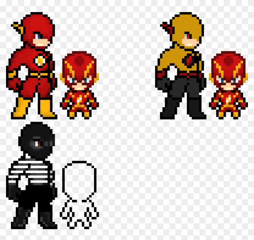 The Flash Character Sprites - Sprites 2d The Flash Clipart #515362