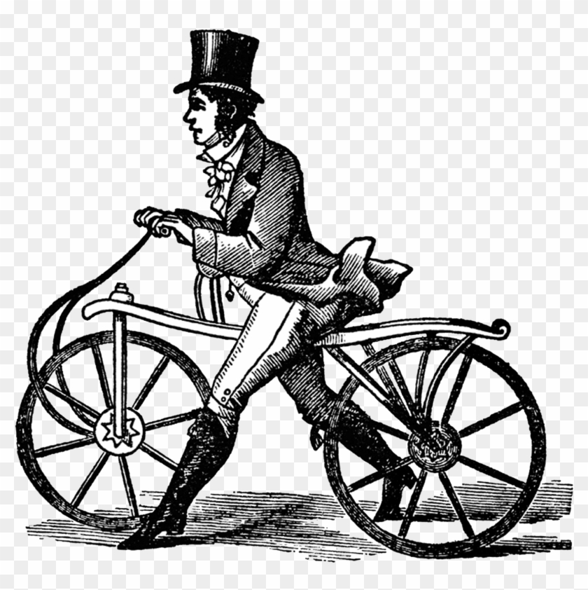 Transport - Draisienne Karl Von Drais Clipart