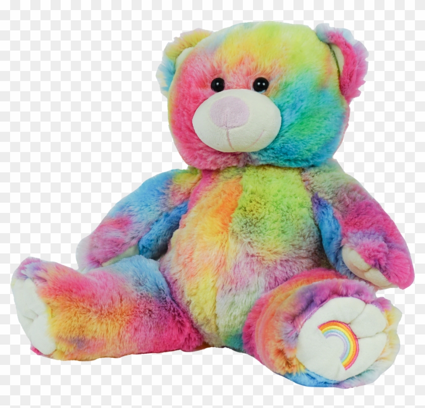 16" Rainbow Bear - Rainbow Bear Png Clipart #515668