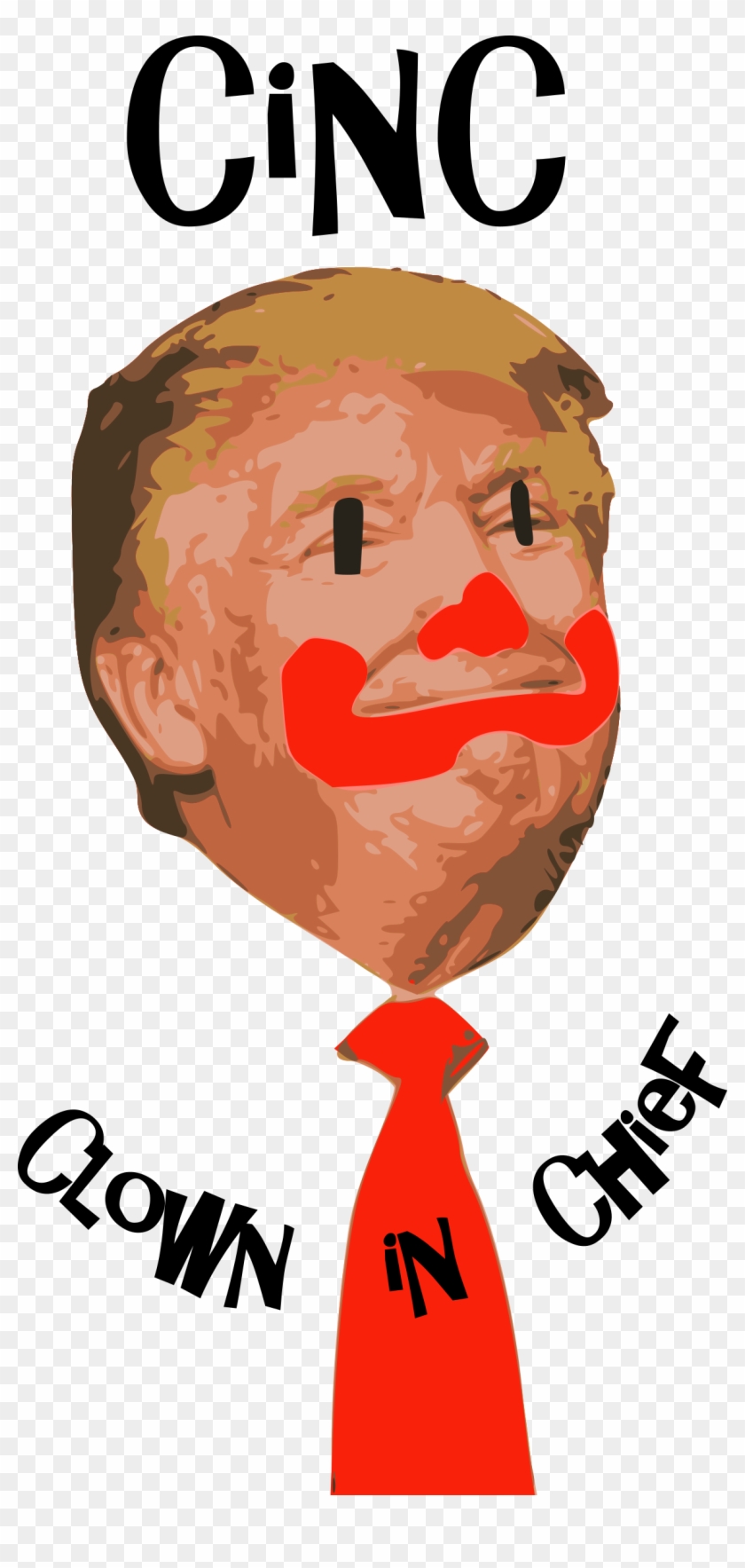Caricatures Clipart Trump Face - Png Download #515747