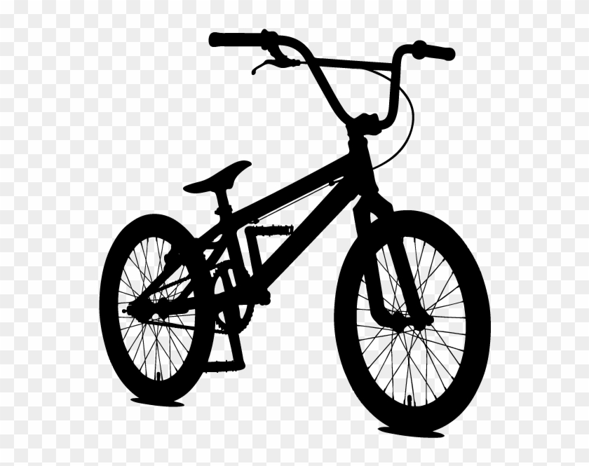Clip Transparent Library Vector Bicycle Background - Bmx Bikes Framed - Png Download