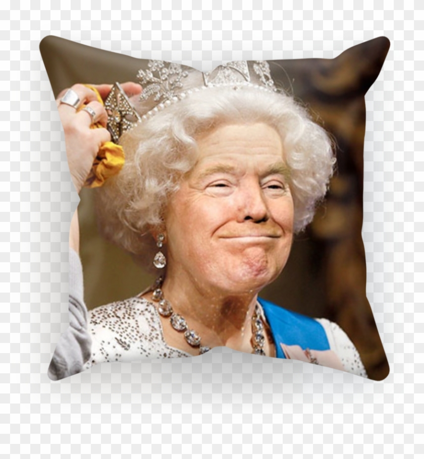 Donald Trump And Queen Elizabeth Face Swap ﻿sublimation Clipart #515840