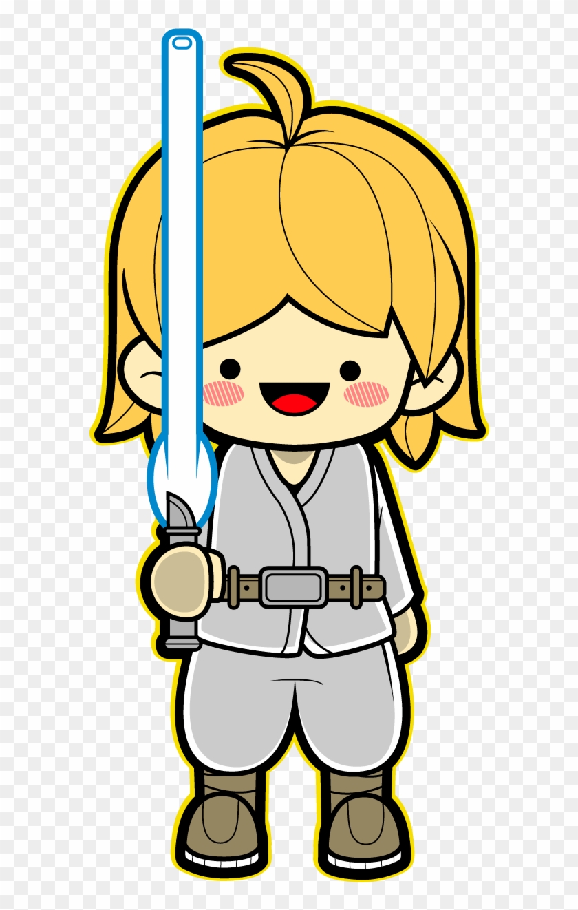 Star Wars Kawaii Saga - Como Desenhar O Star Wars Clipart