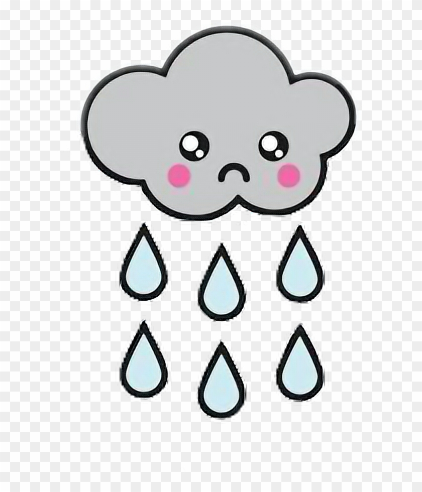 Clipart Rain Kawaii - Png Download