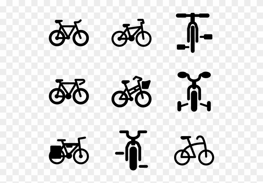 Bicycles - Bicycle Icon Clipart