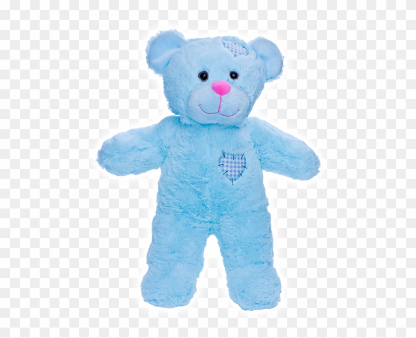 Baby Heartbeat Teddy Bears Blue - Patches Build A Bears Teddy Clipart #515937