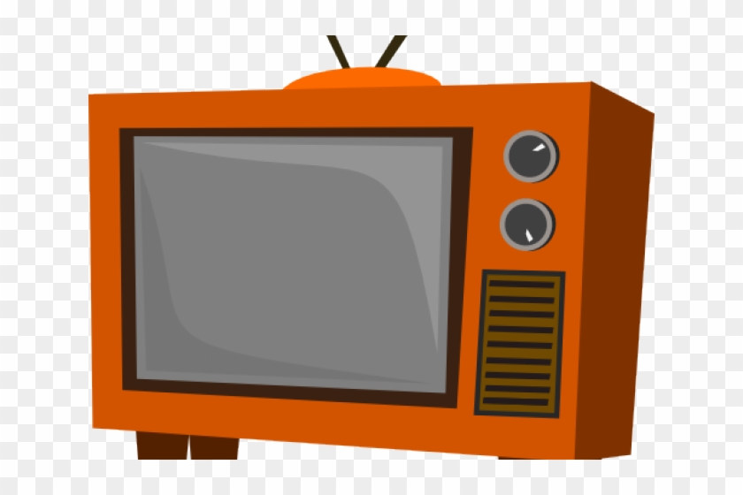 Old Tv Cliparts - Old Tv - Png Download