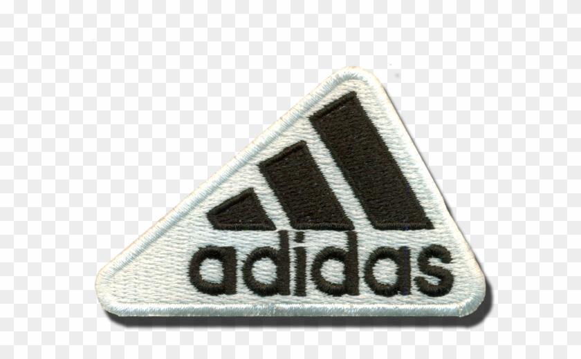 Adidas Logo Embroidered Iron On Patches, Emblanka - Adidas Clipart #516003