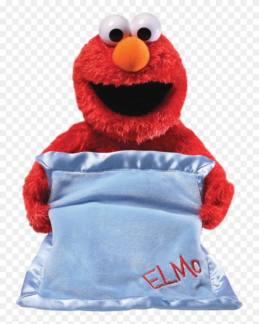 Clipart Royalty Free Sesame Street Elmo Peek - Stuffed Toy - Png Download #516050