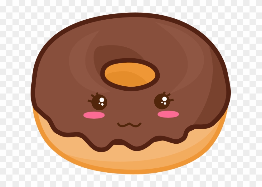 Dibujos De Donuts Kawaii - Kawaii Imagenes Png Clipart #516059