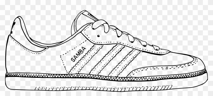 Adidas Shoes Clipart Vector - Sepatu Adidas Vector Png Transparent Png