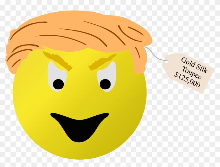 Donald Trump Smiley Face - Trump Smiley Face Clipart #516139