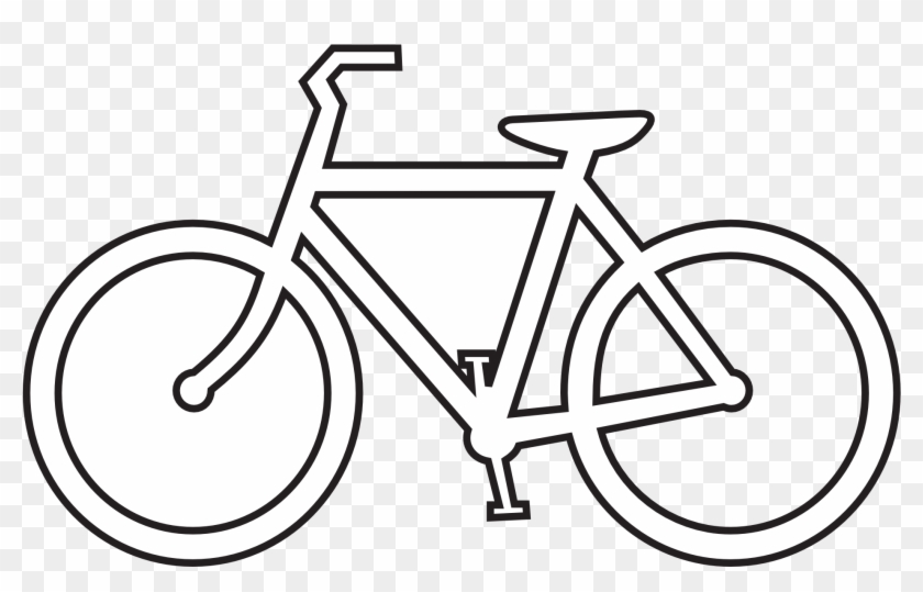Bicycle Images Black And White Clipart