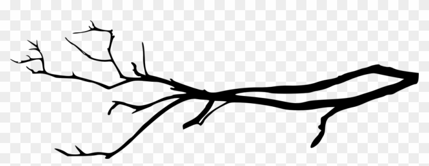 Tree Branch Silhouette Png Clipart #516411
