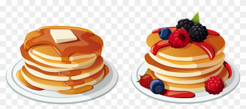 Clipart Food Bacon - Pancake Breakfast Clipart Png Transparent Png #516483