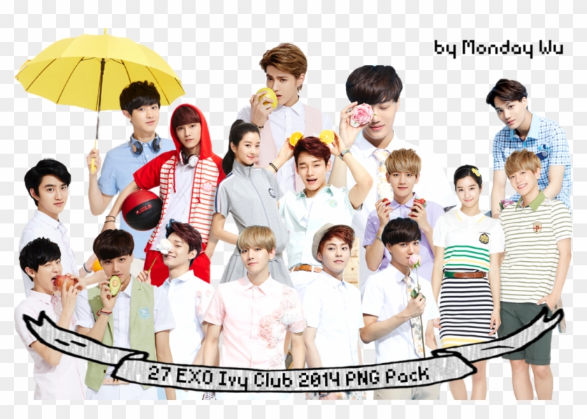 Exo Ivy Club Png - Child Clipart #516631
