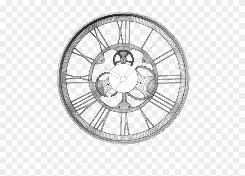 Free Png Download Sport Car Tire Vector Png Images - Relógio De Parede Metal Clipart