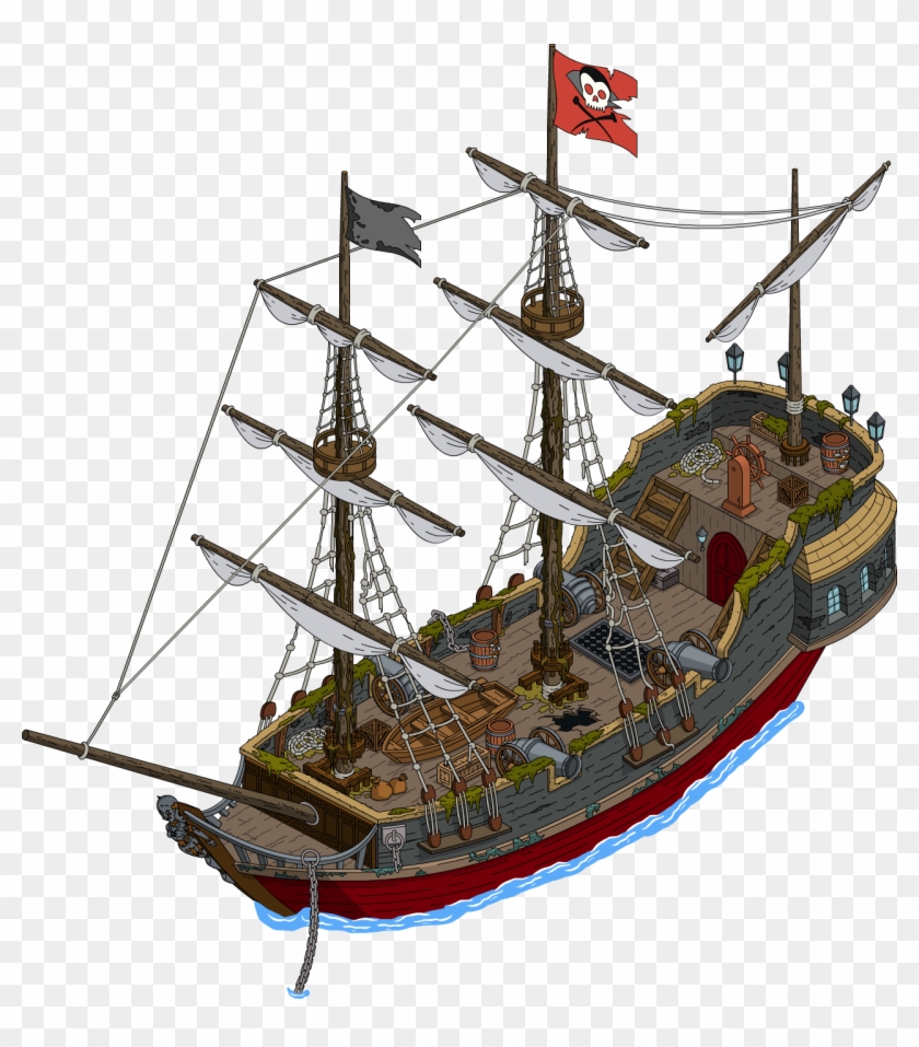 Cursed Ship - Flying P-liner Clipart #517189